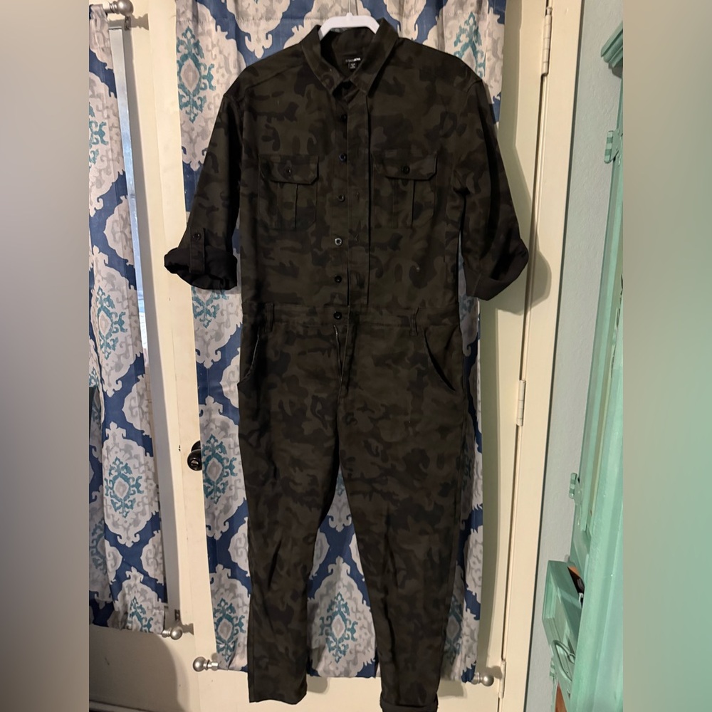 Camouflage Jumpsuit